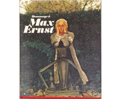 Ernst, Max (189 Brühl - Paris 1976) Buch "Hommage à Max Ernst" mit einer originalen Farblithographie des Künstlers "Aprés moi
