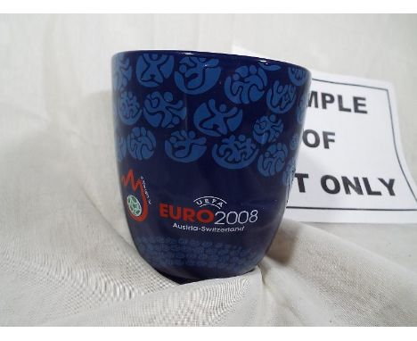 Unused Retail Stock - Approximately 48 UEFA Euro 2008 ceramic mugs, boxed 