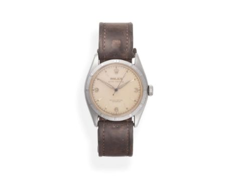 A Stainless Steel Automatic Centre Seconds Wristwatch, signed Rolex, Oyster Perpetual, Officially Certified Chronometer, ref: