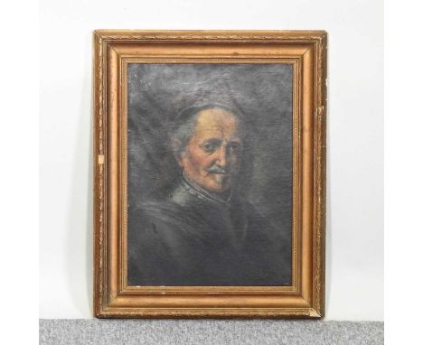 Dutch school, early 19th century, portrait of a soldier, oil on canvas, laid on board, 45 x 33cm
