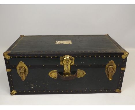 Metal Bound Trunk 