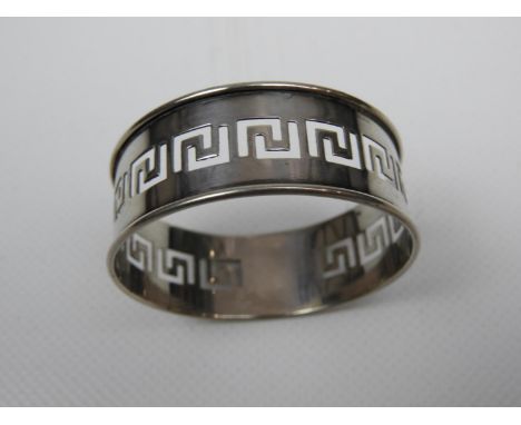 Birmingham Silver Napkin Ring - 1928 H G & S 