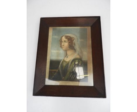 Portrait Paint in Oak Frame 