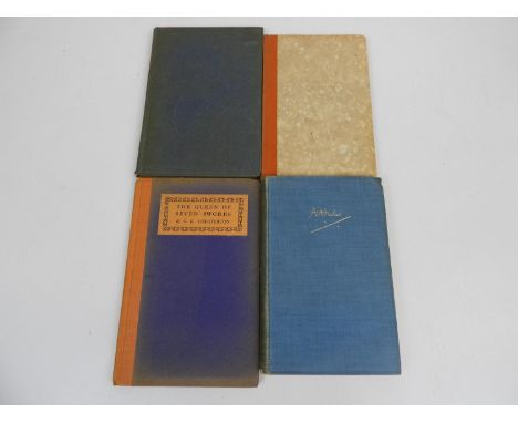 4x Books 1918 Gloucestershire Friends, Not that it Matters, The Cope and 1926 First Edition 'Queen of Seven Swords' By GK Che