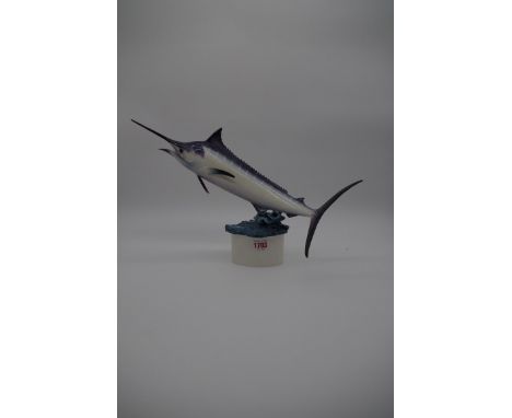 A Royal Worcester Blue Marlin, numbered 328/500, lacking stand, with certificate.&nbsp; 
