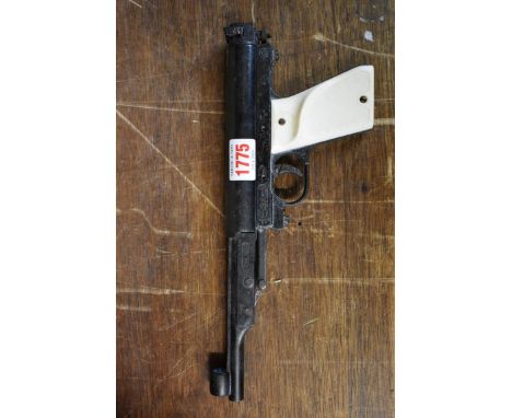 A vintage Record 4.5 cal air pistol. 