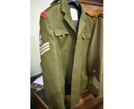 A British Army No.2 dress jacket, Lifeguards staff corporal with NATO Yugoslavia ribbon.&nbsp; 