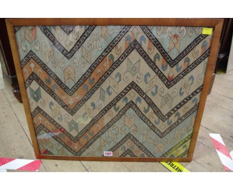 A tapestry panel, framed, 45 x 55cm.&nbsp; 