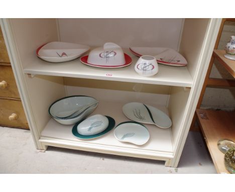A quantity of Carltonware 'Windswept' and 'Orbit' pattern items. 