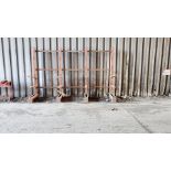 Metal Racking, 187" Long x 46" Deep x 116" Tall, Rigging/ Removal Fee: $175