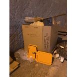Box of Blast Doors, Clamps, Tensioners (All Photoed), Rigging/ Removal Fee: $100