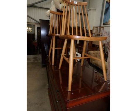 A pair of Ercol style chairs