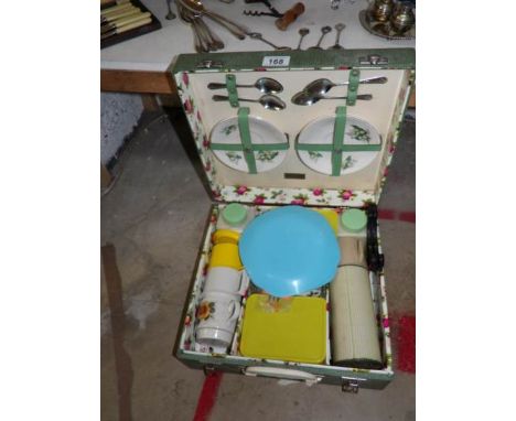 A vintage picnic set