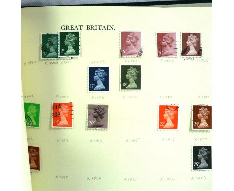 Great Britain part filled Stanley Gibbons 18th edition stamp album. P&amp;P Group 2 (£18+VAT for the first lot and £3+VAT for