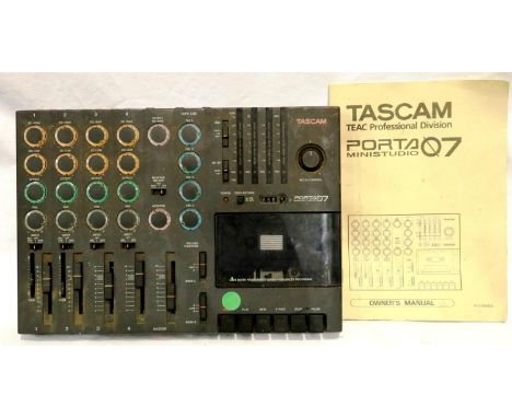 Tascam Porta 07 mini studio. P&amp;P Group 2 (£18+VAT for the first lot and £3+VAT for subsequent lots) 