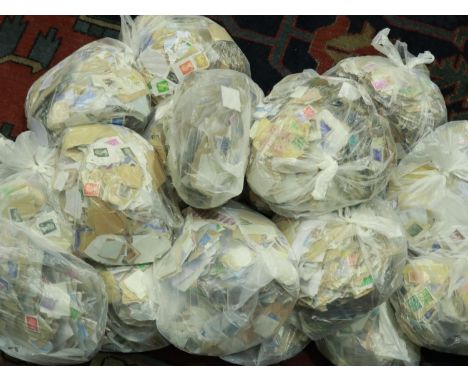 9kg of GB stamps to paper in 500g bags. P&amp;P Group 3 (£25+VAT for the first lot and £5+VAT for subsequent lots) 