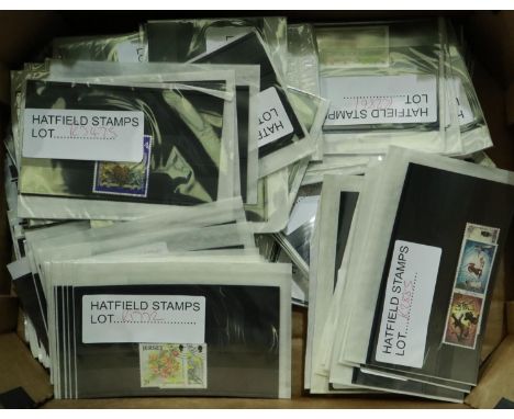 Large collection of Jersey stamps. P&amp;P Group 2 (£18+VAT for the first lot and £3+VAT for subsequent lots) 
