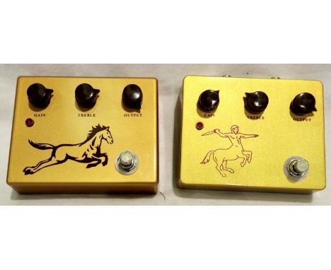 Klon Centaur Clone overdrive guitar effect pedal and another (2). P&amp;P Group 2 (£18+VAT for the first lot and £3+VAT for s