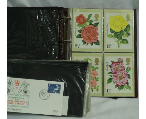 Album of first day covers 1966 - 1987 and an AC PDQ album (2). P&amp;P Group 2 (£18+VAT for the first lot and £3+VAT for subs