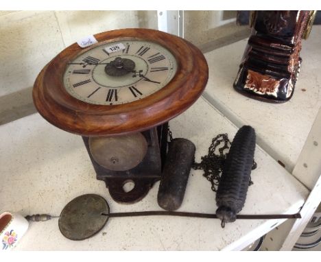 A 19th century postman's alarm clock.
