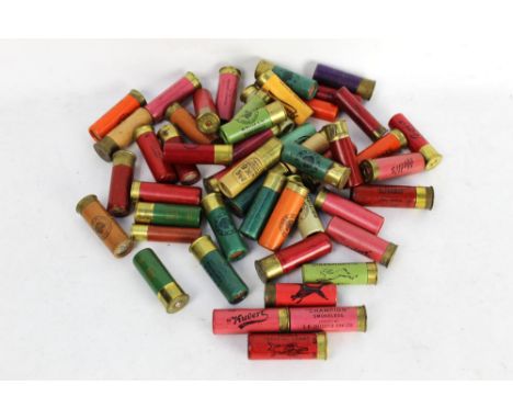 Fifty mixed paper cased collectors cartridges, to include The Kuvert by C.S. Rossam & Co Norwich, Champion Smokeless loaded b
