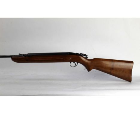 A BSA Airsporter Mk II cal 177 under lever air rifle, with one piece stock, the barrel stamped BSA Guns Ltd England 177 cal a