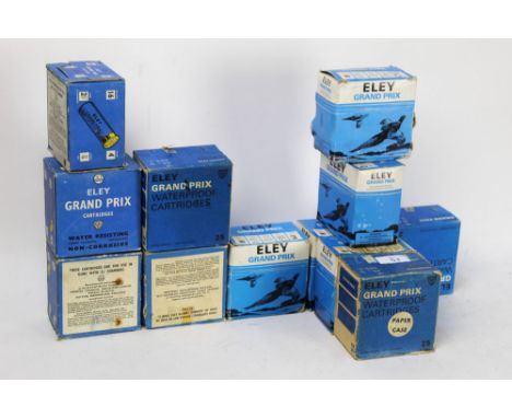 Three hundred Eley 16 bore Grand Prix shotgun cartridges, shot sizes 7, 6 , 5, 4 and 3.  SHOTGUN CERTIFICATE REQUIRED.  WE CA