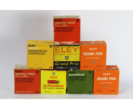 Two hundred Eley collectors cartridges, to include Grand Prix, Impax, Alphamax etc.  SHOTGUN CERTIFICATE REQUIRED.  WE CANNOT