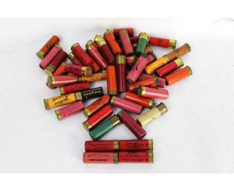 Fifty mixed paper cased collectors cartridges, to include Elton Competition Weatherproof Cartridges by Elton Stores Darlingto