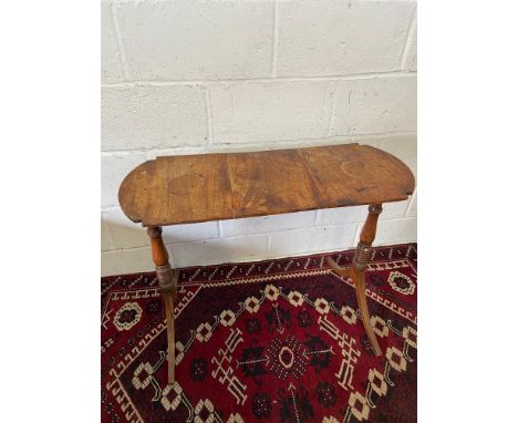 A 19th century console side table. [H:66CM X W:76CM]. 