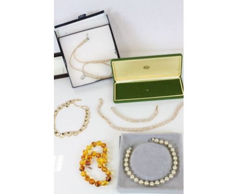 Small group of vintage boxed Costume jewellery