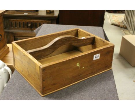 Vintage Pine Trug
