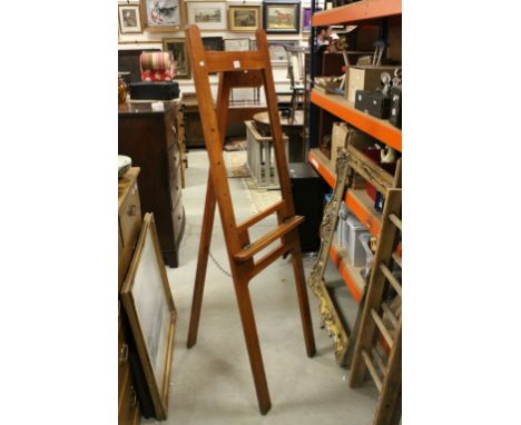 Vintage Hardwood Picture Easel