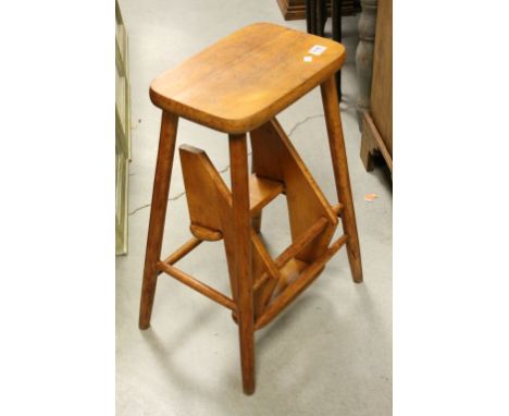 Vintage Set of Beechwood Dresser Steps