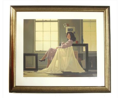Jack Vettriano OBE (Scottish, b.1951) 'WINTER LIGHT AND LAVENDER' limited edition, 135/275 pencil signed l.r.