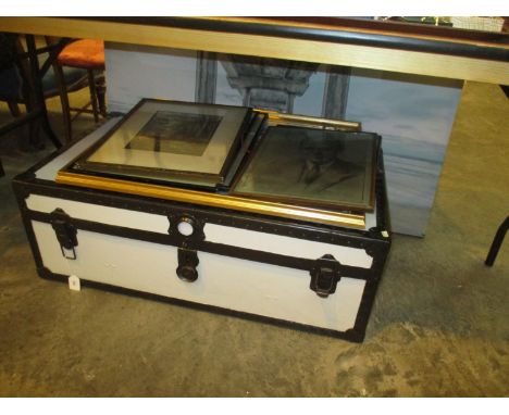 Vintage Trunk and Various Pictures