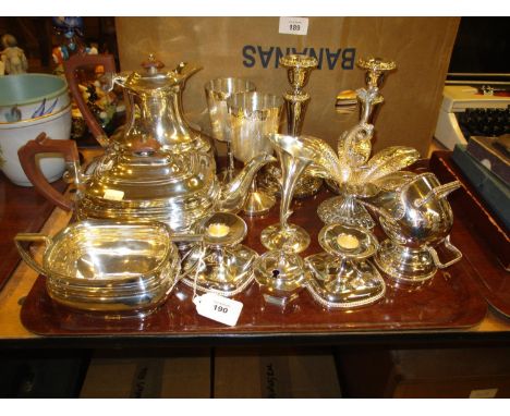 Selection of Silver Plated Items