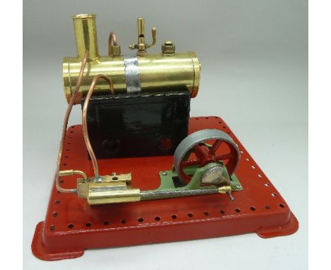 A 1960's Mamod steam engine, SE2, reconditioned