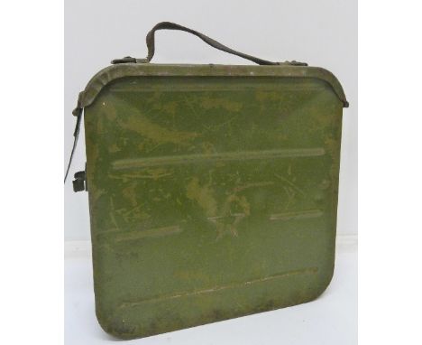 A Russian World War II ammunition box