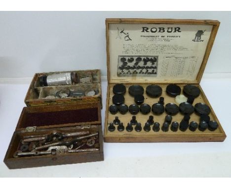 Watchmaker's tools, etc.