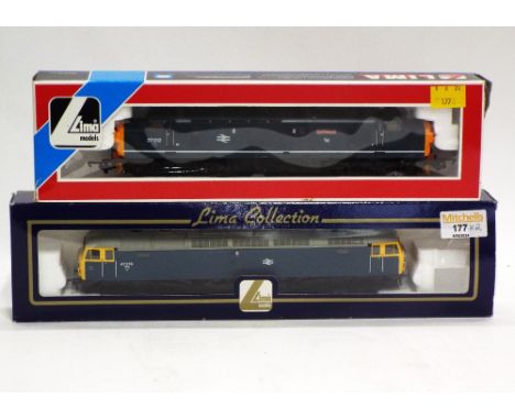Two Lima 00 gauge boxed diesel locomotives, class 42 and a class 37 