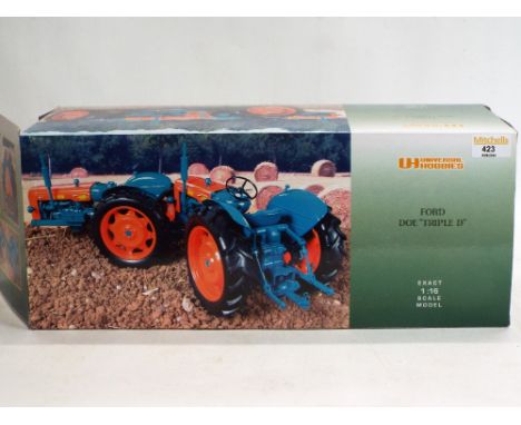 Boxed universal Hobbies Ford Doe "Triple D" tractor, scale 1:16