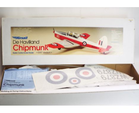 Air sale radio controlled scale model de havilland Chipmunk wing span 1750 mm