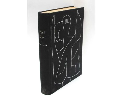 Grohmann [Will]: Paul Klee, published by Lund Humphries, London, 1954, black cloth binding.