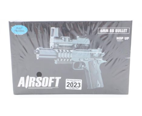 New old stock 6mm BB pistol, boxed and factory sealed. UK P&amp;P Group 1 (£16+VAT for the first lot and £2+VAT for subsequen