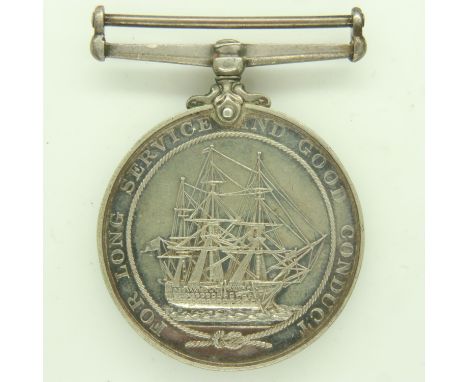 George V Naval LSGC, name erased and indistinct. UK P&amp;P Group 0 (£6+VAT for the first lot and £1+VAT for subsequent lots)