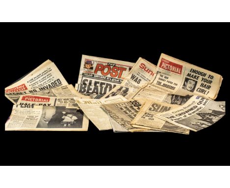 Newspaper Interest - Evening Standard Coronation Special dated June 2 1953, Daily Mail Golden Extra dated December 31 1900, D