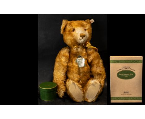 Steiff  Harrod's 'The Extravagance Bear' Teddy Bear,  Limited edition No 727/2000.  In original box with certificate.