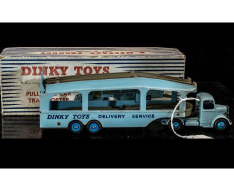 Dinky Super Toys Die Cast Model 582 Pulmore Car Transporter, complete with box (two tears to box).