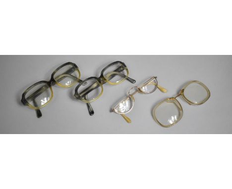 A Collection of Various Vintage Spectacles 